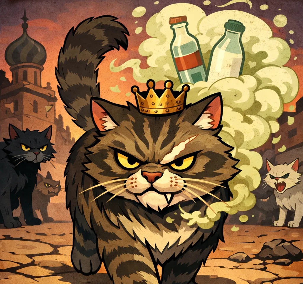 Couverture de Le Roi des Chats de l’Est